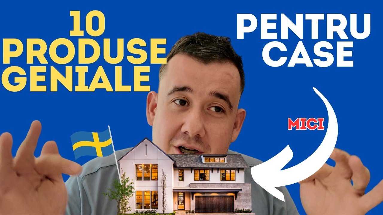 10 produse IKEA ideale pentru case mici