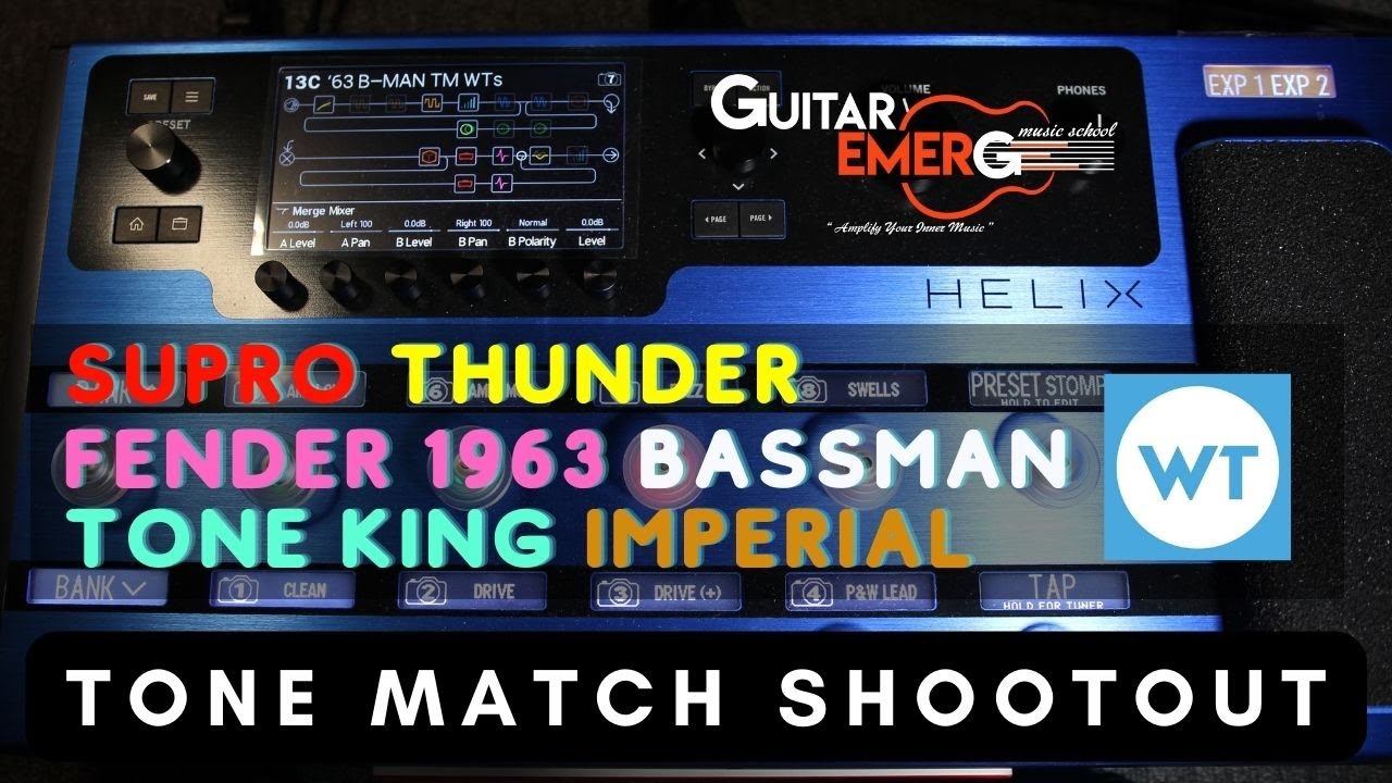Worship Tutorials Tone Matching Helix Patches Part 3 (Which Do You Prefer?)