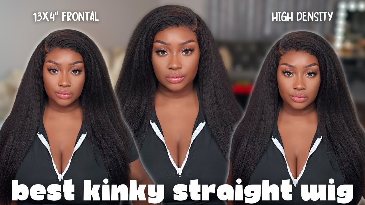 MY OWN HAIR? This Super Natural Kinky Straight Wig is EVERYTHING! ft Arabella Hair