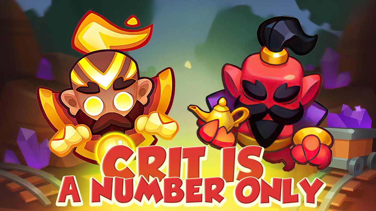 Crit is just a Number! MONK vs GENIE! PVP Rush Royale
