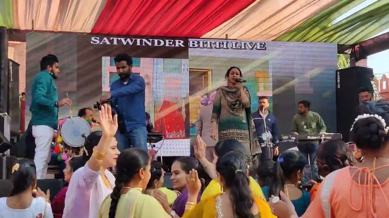 Satwinder bitti live wedding show 2023 sangrur (Dhuri)