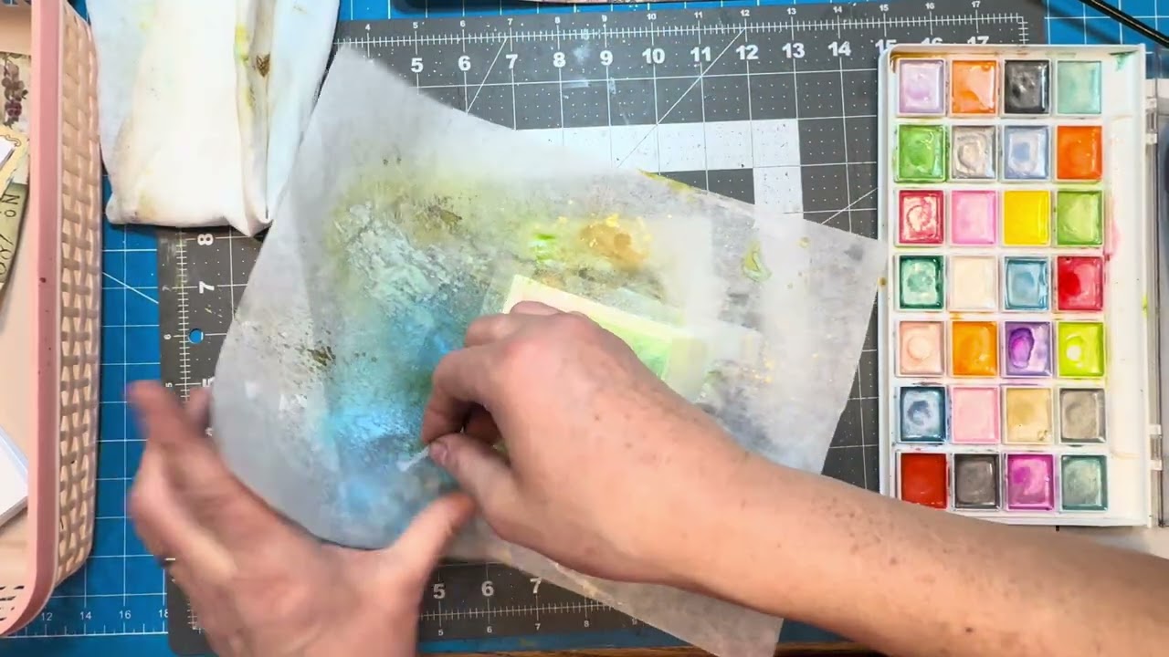 #50stackchallenge7 Ведущая: Эми @craftycat - задания: #37 Акварель и #38 Птица