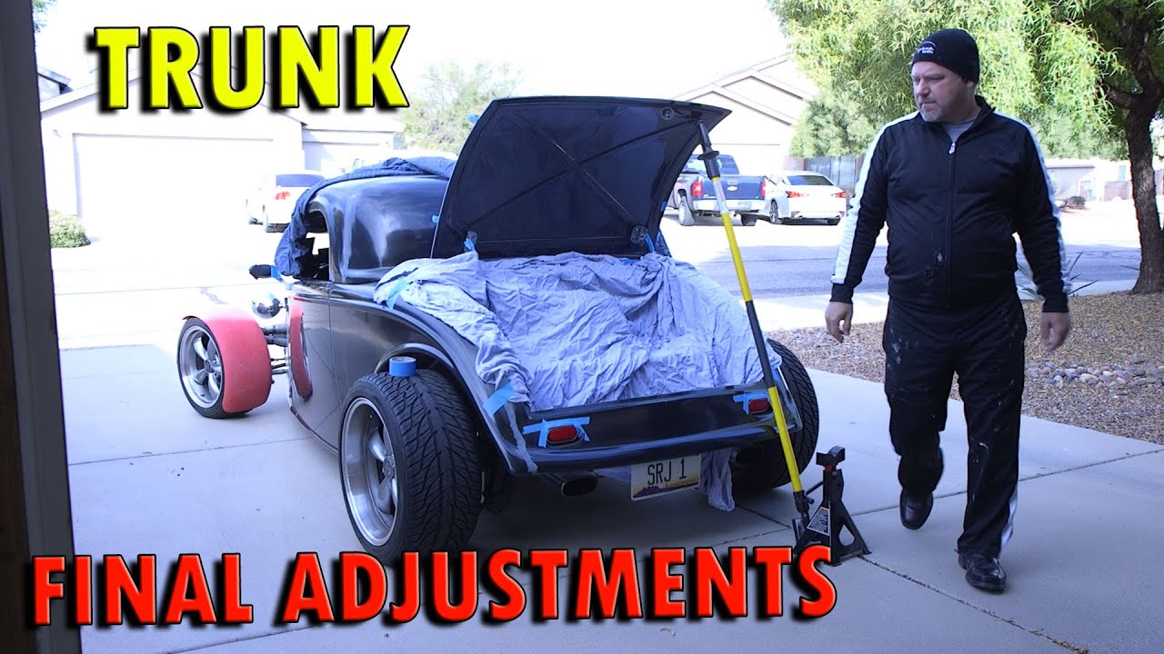 Factory Five 33 Hot Rod V2 - Trunk Final Adjustments 1