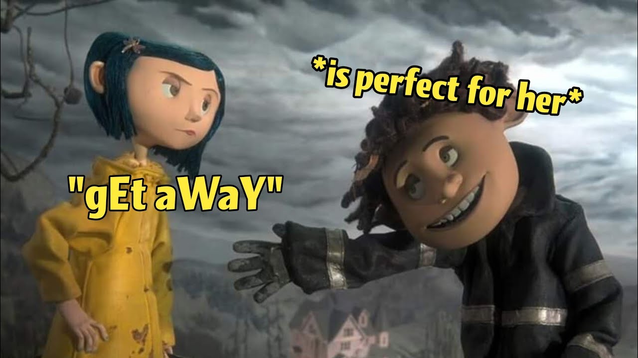 Wybie and Coraline having beef for over 4 and a half minutes straight  🖤