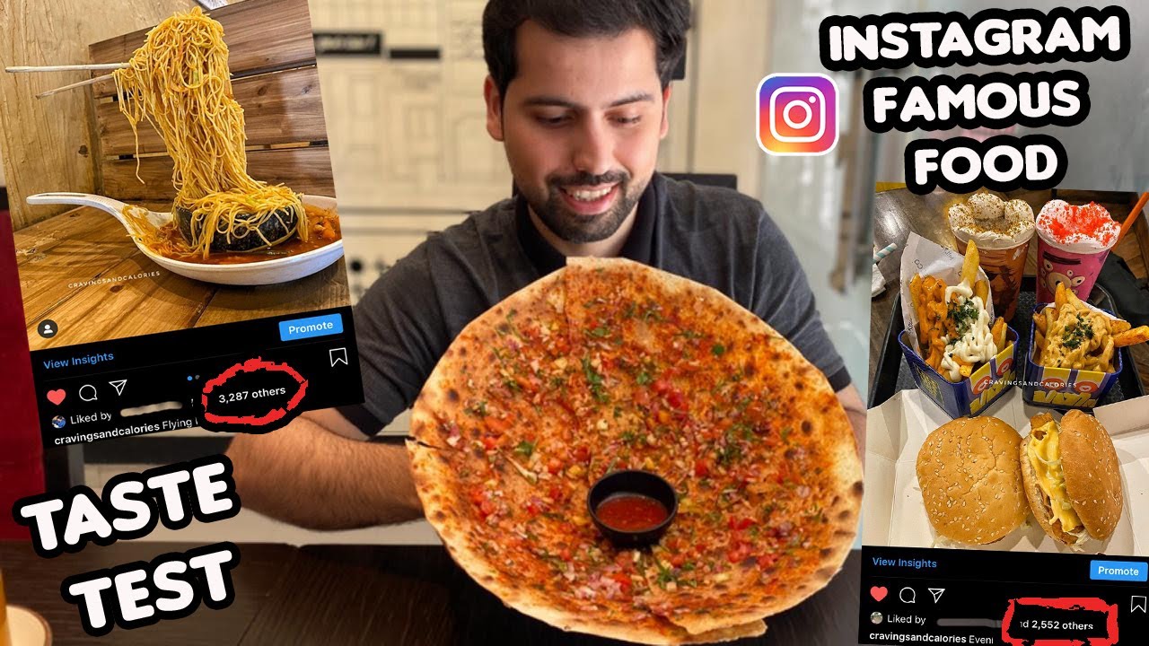 Eating Instagram Famous Food || Trending Food