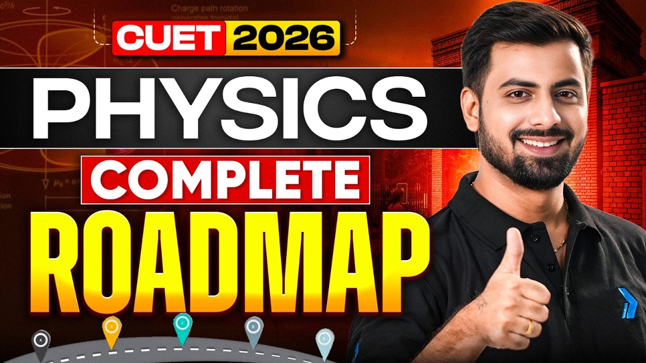 CUET 2026 Physics 🔥 Monster Roadmap to Crack  DU , BHU | Infinity Learn #cuet2026 #cuet
