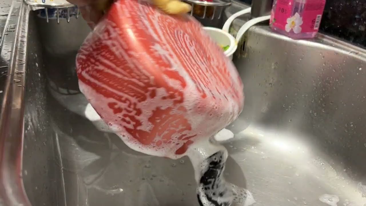 Washing Dishes After a Long Day | Calm Home ASMR