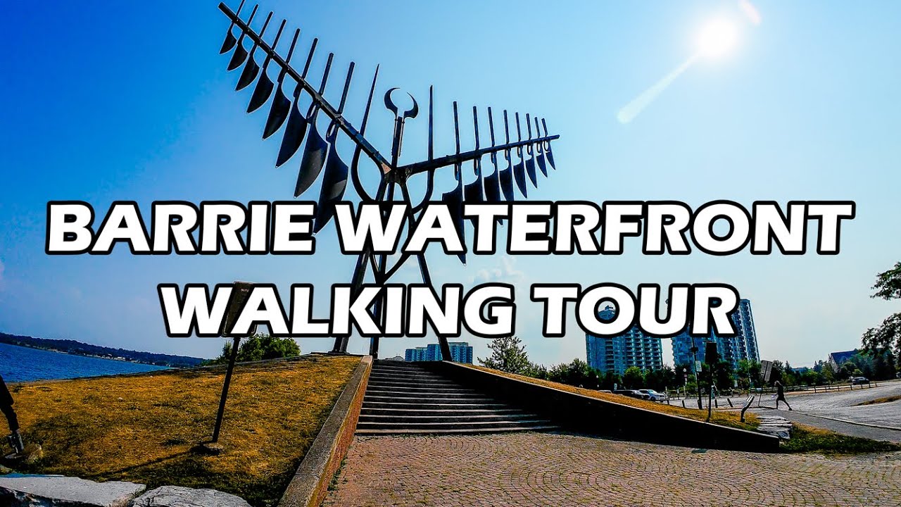 BARRIE WATERFRONT WALKING TOUR! 🛥️🏞️
