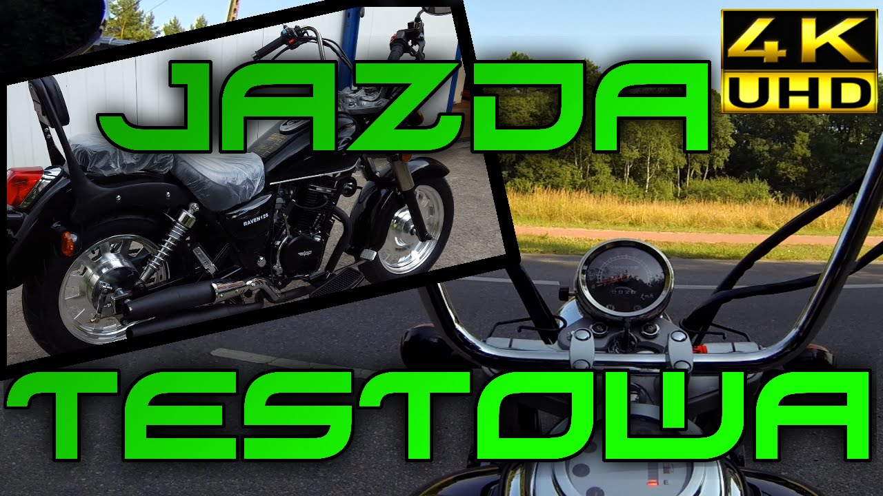 🔴 ZIPP RAVEN 125 | 4K | Prezentacja, brzmienie, Vmax | JAZDA TESTOWA #29