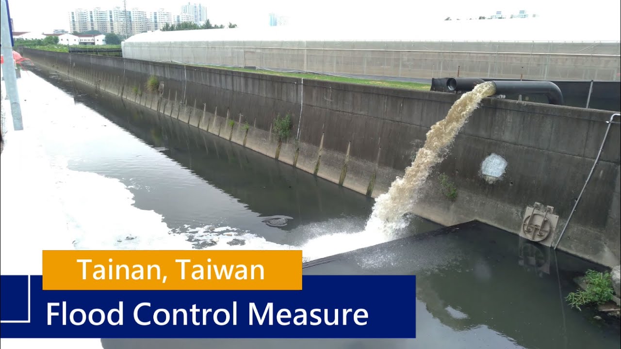 Flood Control Measure in Tainan, Taiwan | HCP PUMP