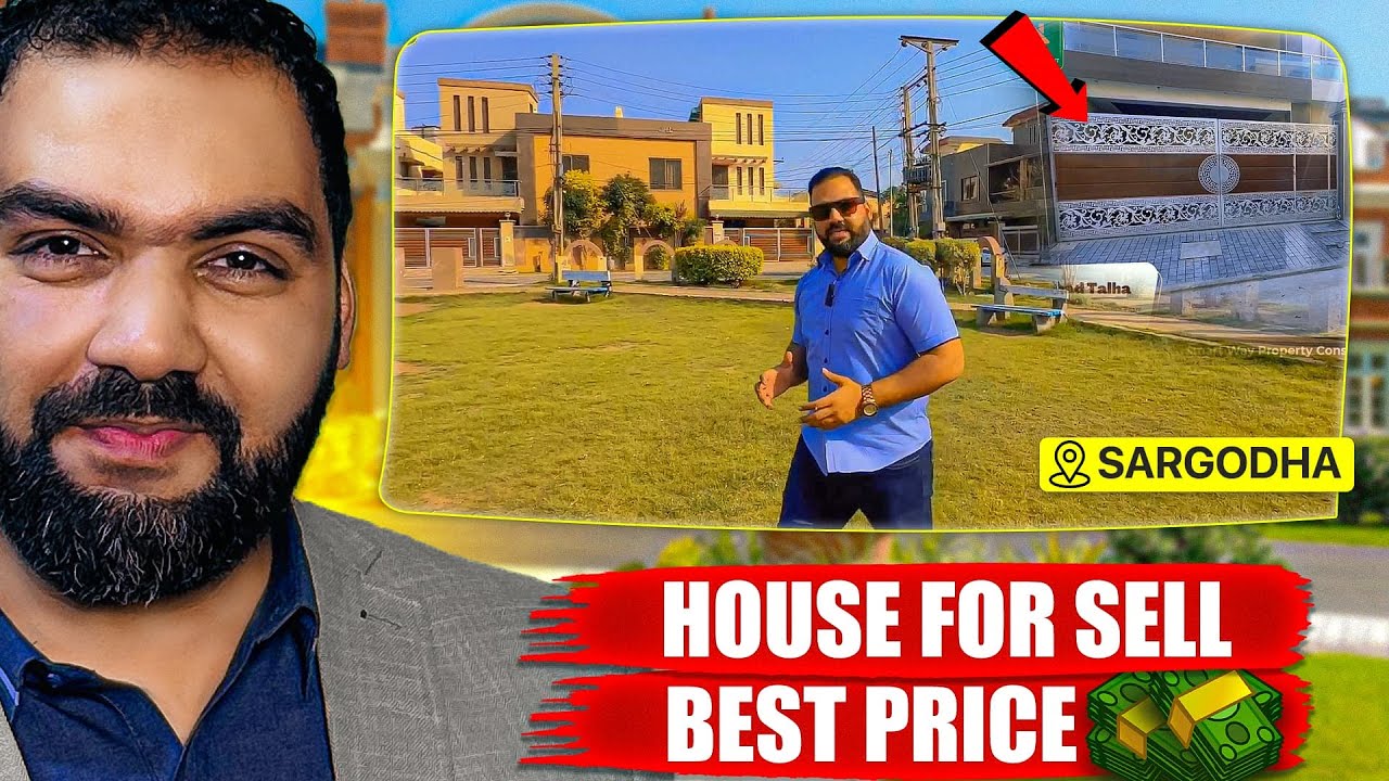 🏡 8 Marla Beautiful Modern House for Sale in Sargodha | Prime Location & Best Price! ✨