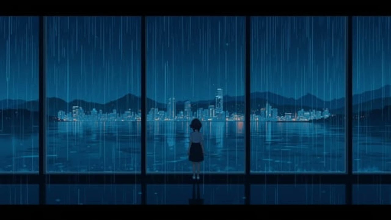 Quiet Rain by the Window — Deep Night Lofi for Focus 