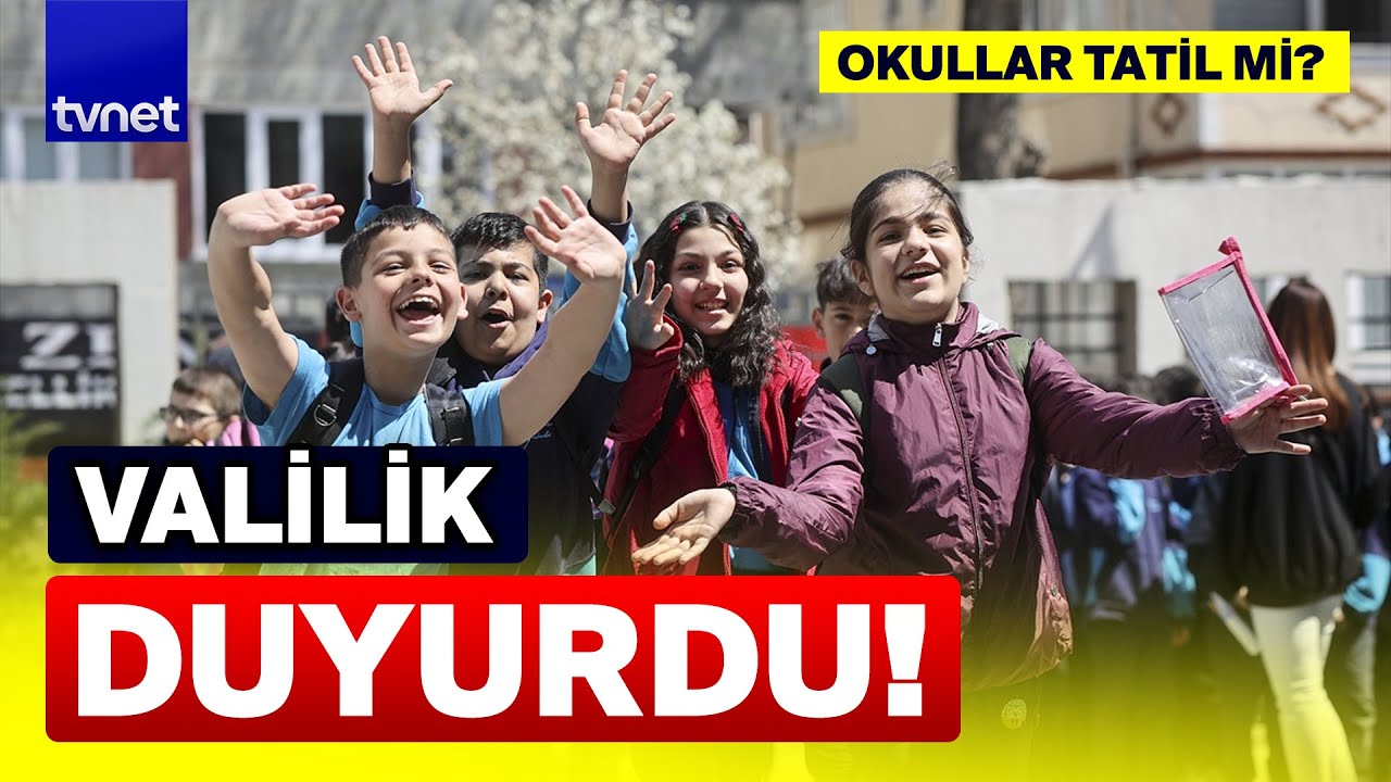 SON DAKİKA: 24 - 25 Ekim İstanbul'da okullar tatil mi? | Okullar tatil mi?