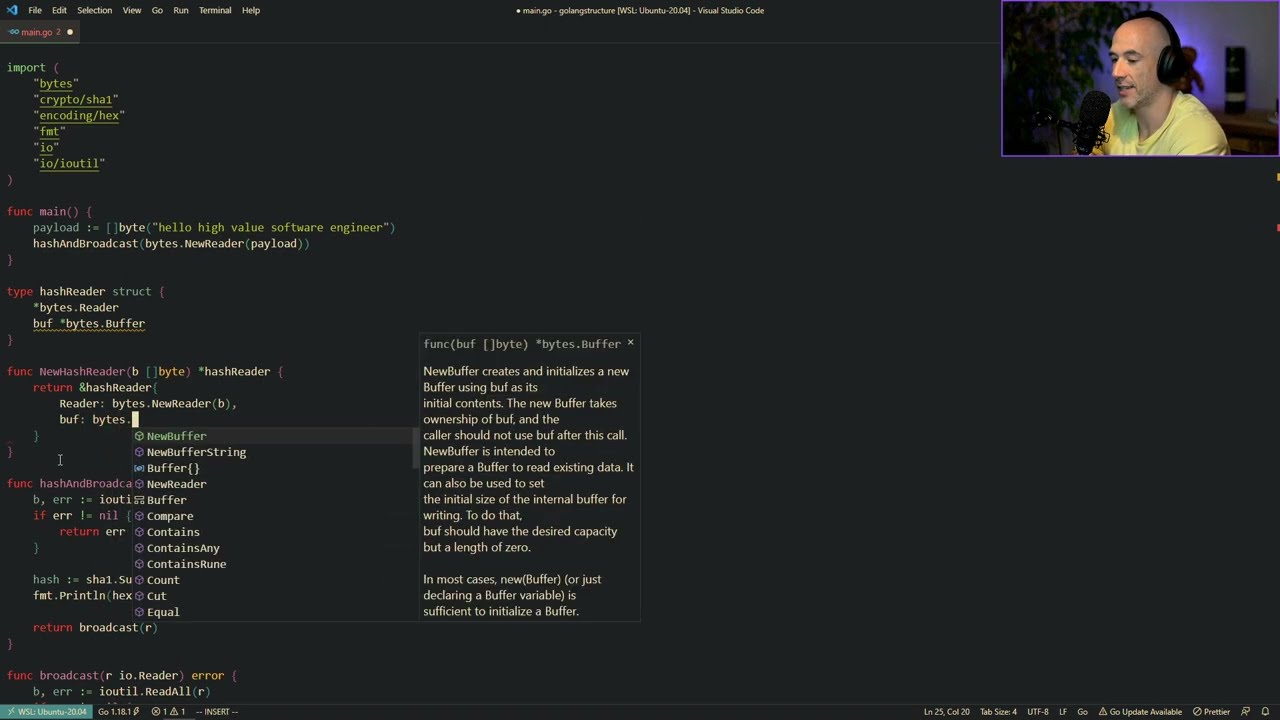 Как создавать интерфейсы на Golang?!