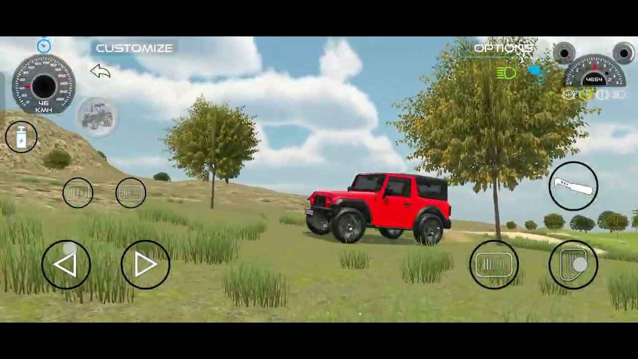 THAR ROXX Drift 🔥 Non stop 🛑 #viralvideo #trending #gta #car 