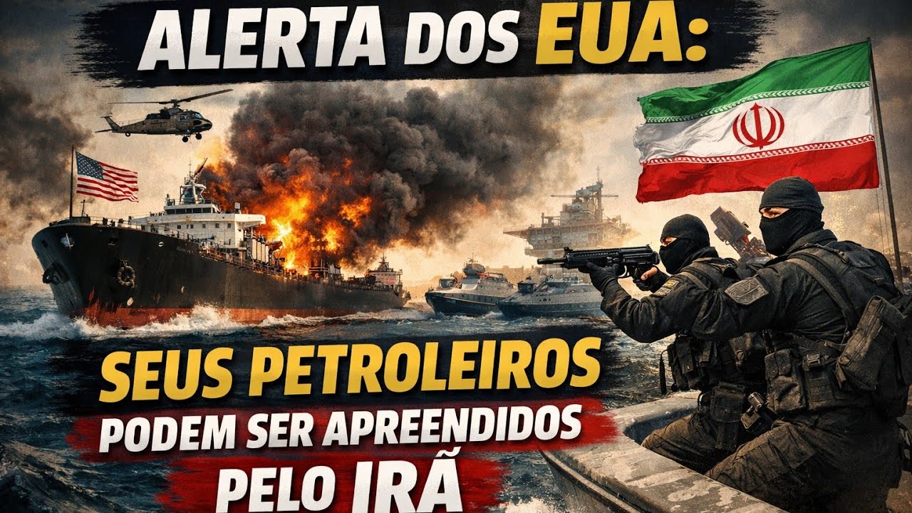 Alerta dos EUA: Seus petroleiros podem ser apreendidos pelo Irã