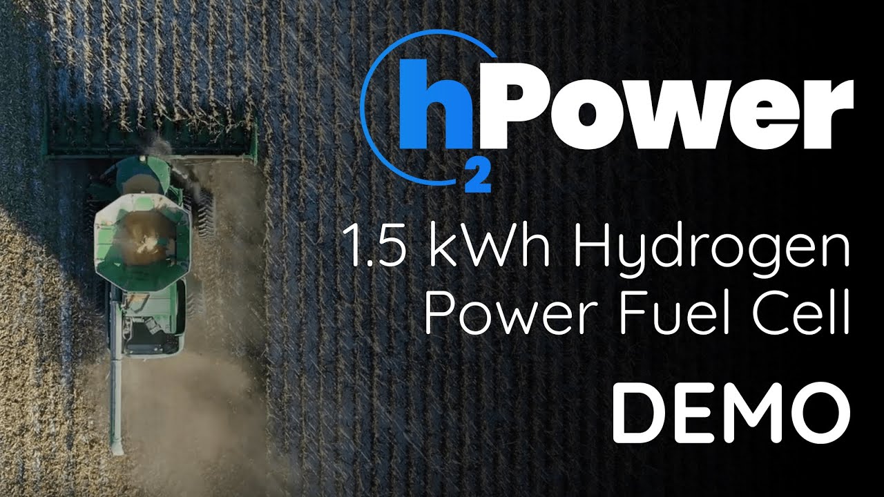 H2Power Hydrogen Power Fuel Cell DEMO!