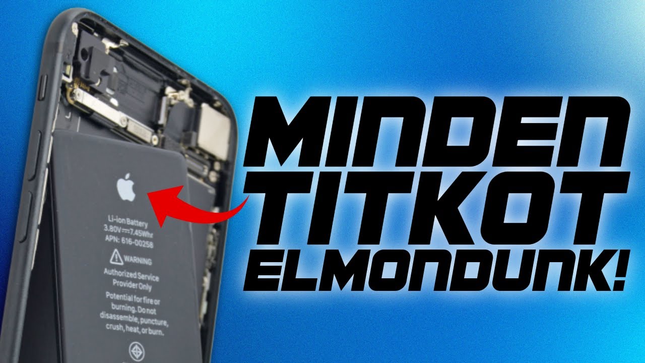 Gyári iPhone akksi csere? 10.000 feliratkozós különkiadás! QNA 1