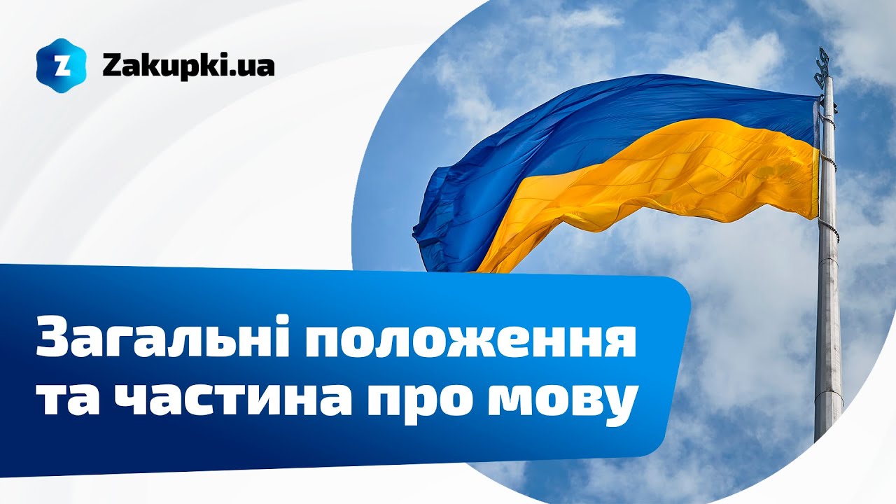 «Загальні положення» та частина про мову | Приховані вимоги та де їх шукати