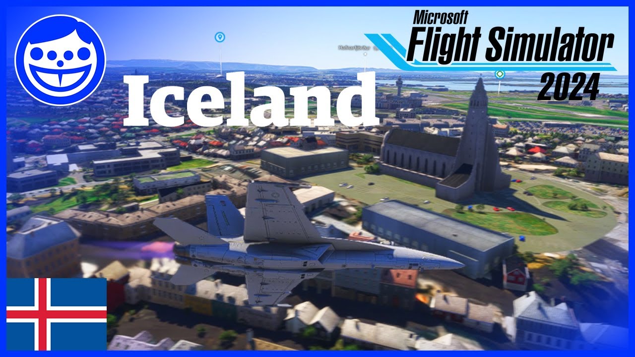 MSFS 2024 - Flight around Reykjavik ICELAND w/ F/A-18E - Logitech - SIMplayLIFE - 19