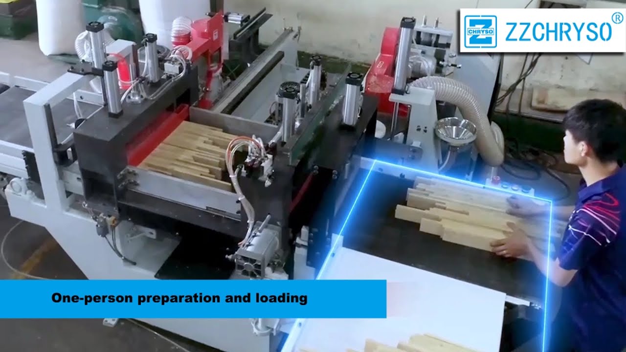 🔥 Fully Automated Wood Finger Joint Assembly Line! - For 2X Efficiency 🌲⚡