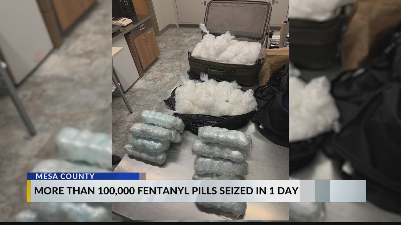 Mesa County Sheriff speaks on recent fentanyl busts