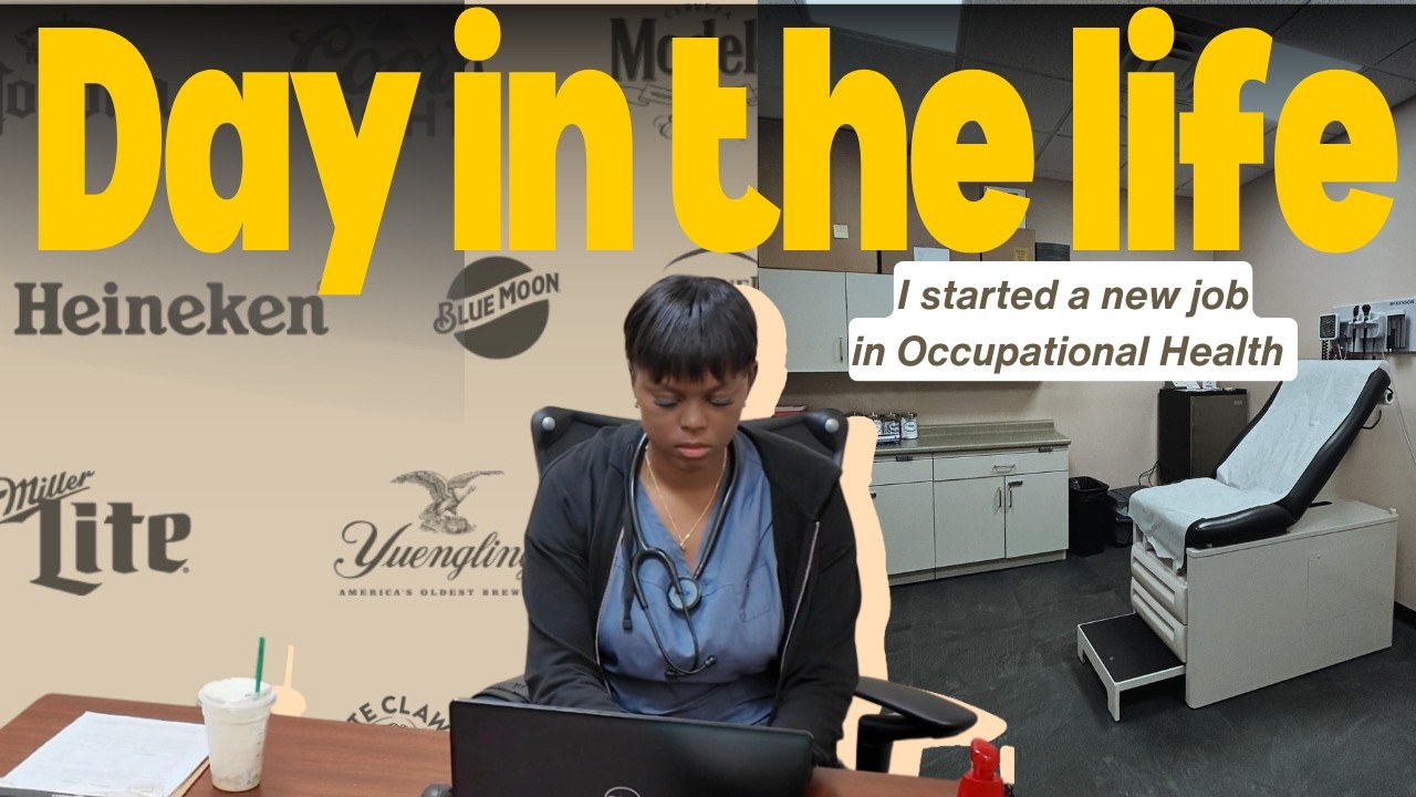 Travel NP Vlog : I started a brand new 1099 contract in Occupational Health | An unexpected DITL