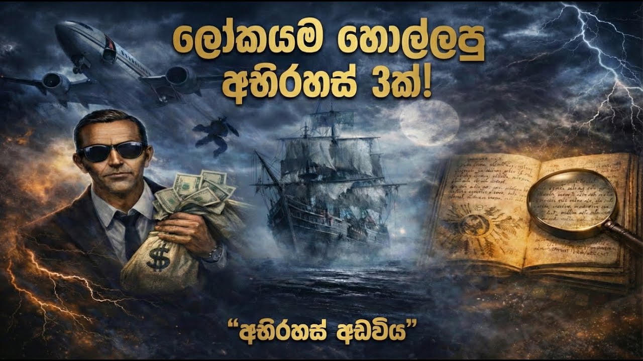 ලෝකයම හොල්ලපු, විද්‍යාවටත් විසඳන්න බැරි වුණු මහා අභිරහස් 3ක්! | Top3 Unsolved Mysteries in World