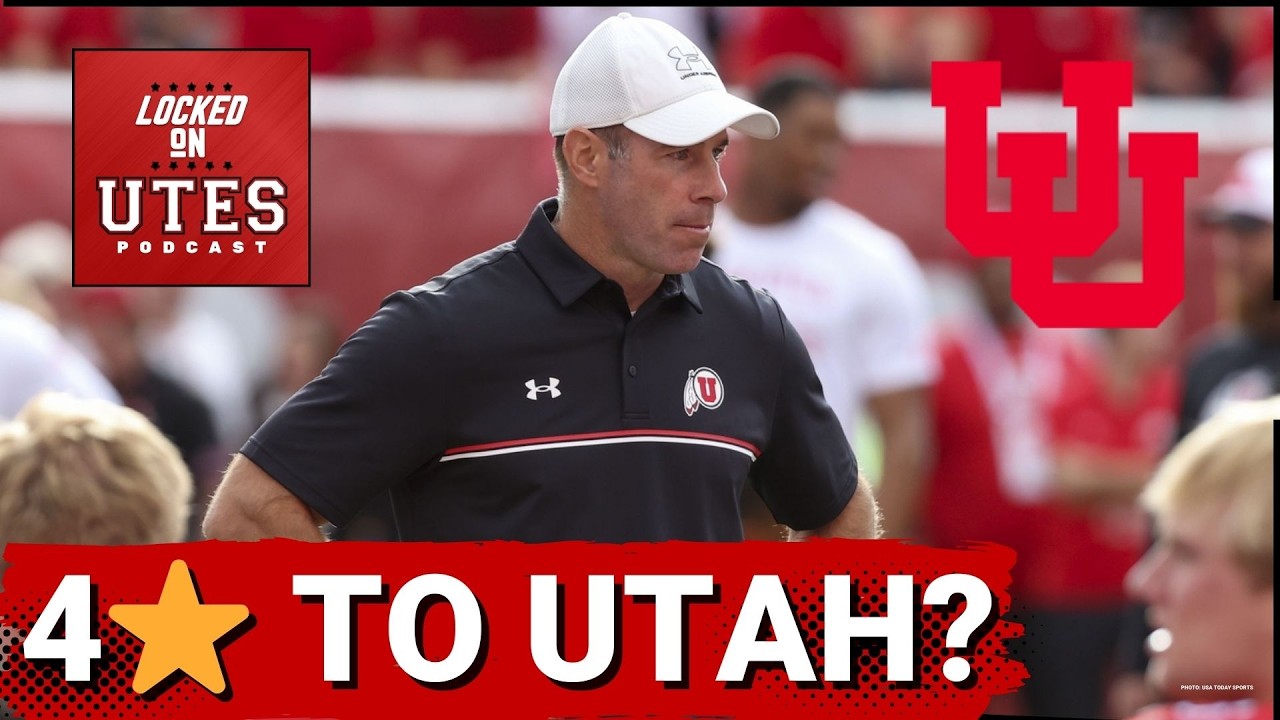 LOVE THIS: Utah Recruiting to HOST Multiple 4-star Visits | Morgan Scalley COOKING in 2027 Class?