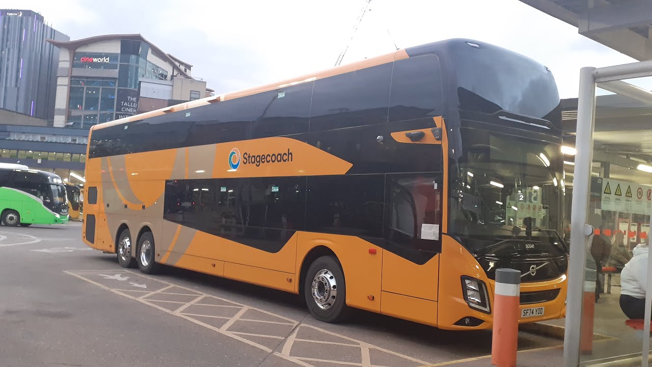 X27: Stagecoach Fife Volvo B13RLET 9700 DD 50541 (SF74 YOD)