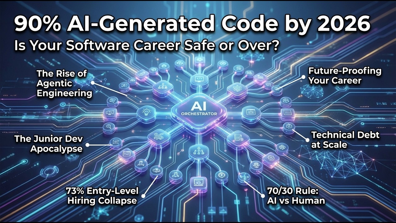 90% AI-Generated Code by 2026: Is Your Software Career Over?