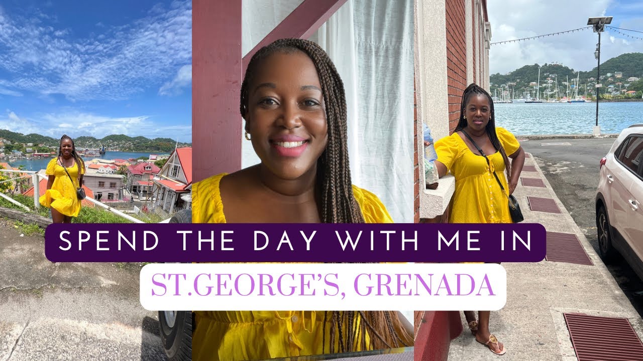 Spend the day with me in St. George’s, Grenada #travelnoire  #grenada #vlog #travelvlog