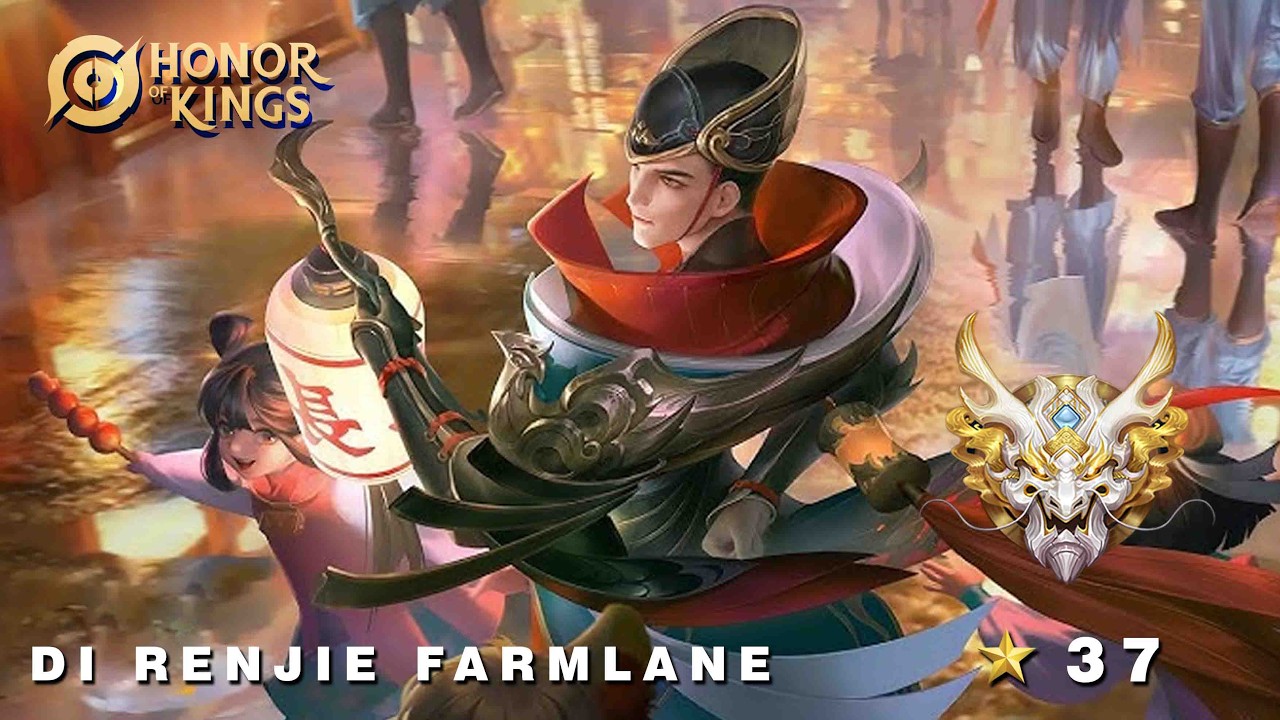 Di Renjie bisa adu hit sama farmlane lain | Honor of Kings