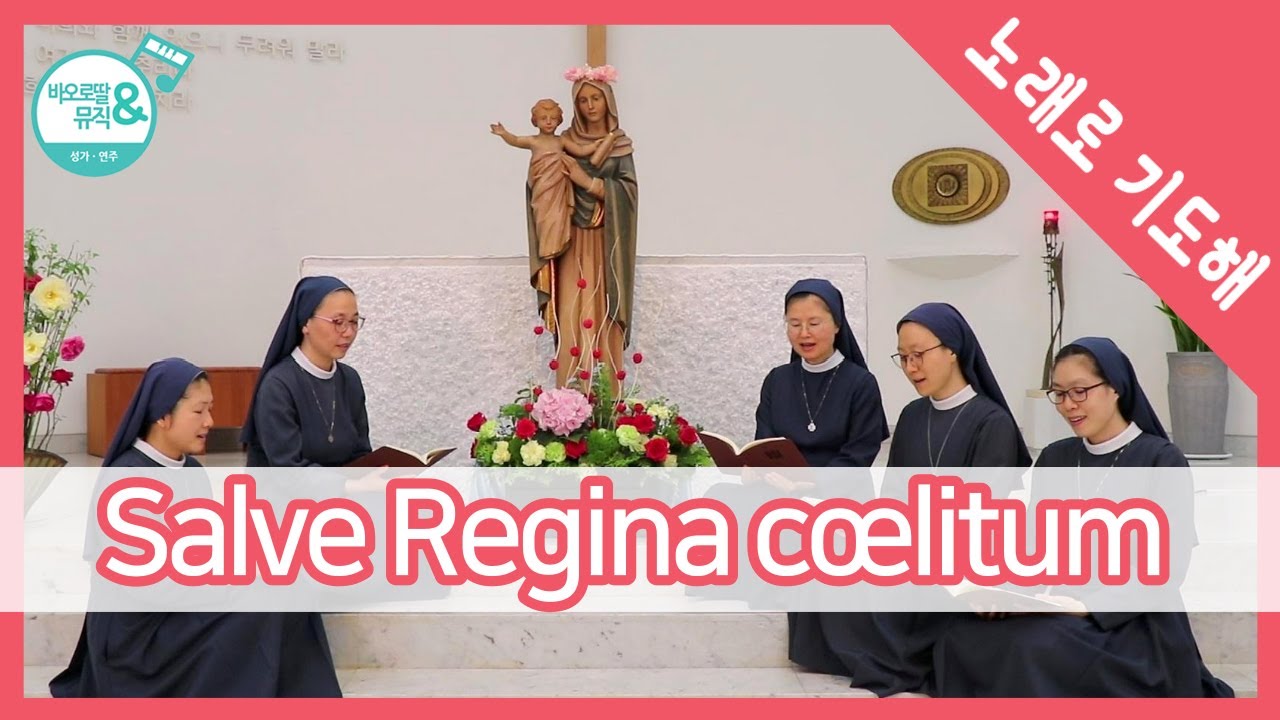 [노래로 기도해] #4. Salve Regina cœlitum 살베 레지나 첼리툼(하늘의 여왕 되시는) / 바오로딸 수녀들이 노래하는 맑고 고운 성모성가, Catholic