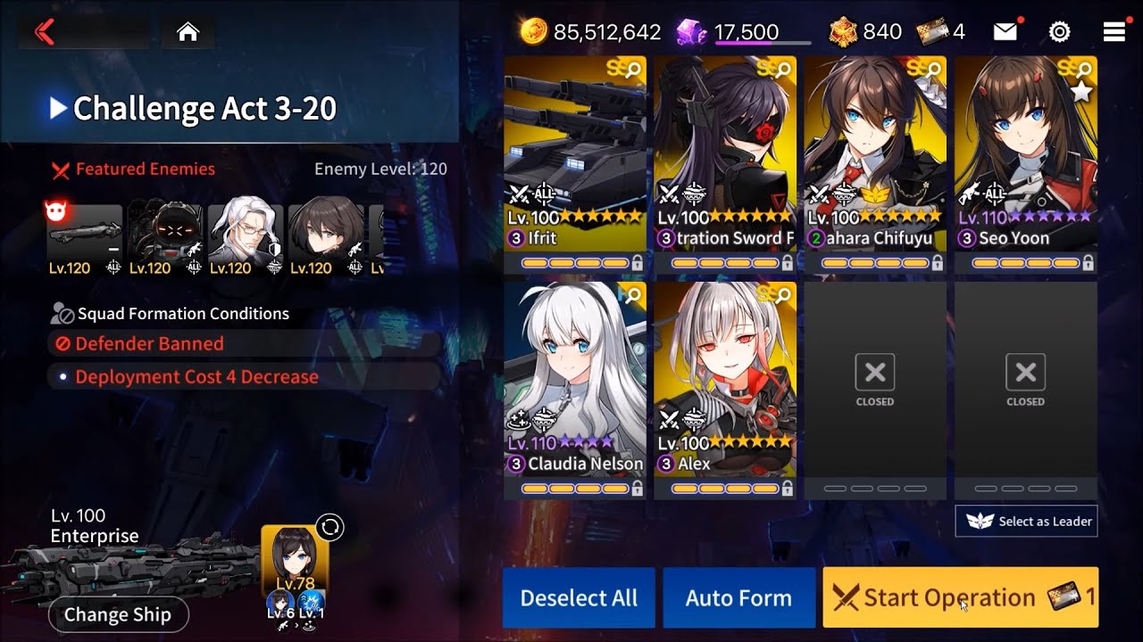 【COUNTER:SIDE】 Challenge Act 3-20