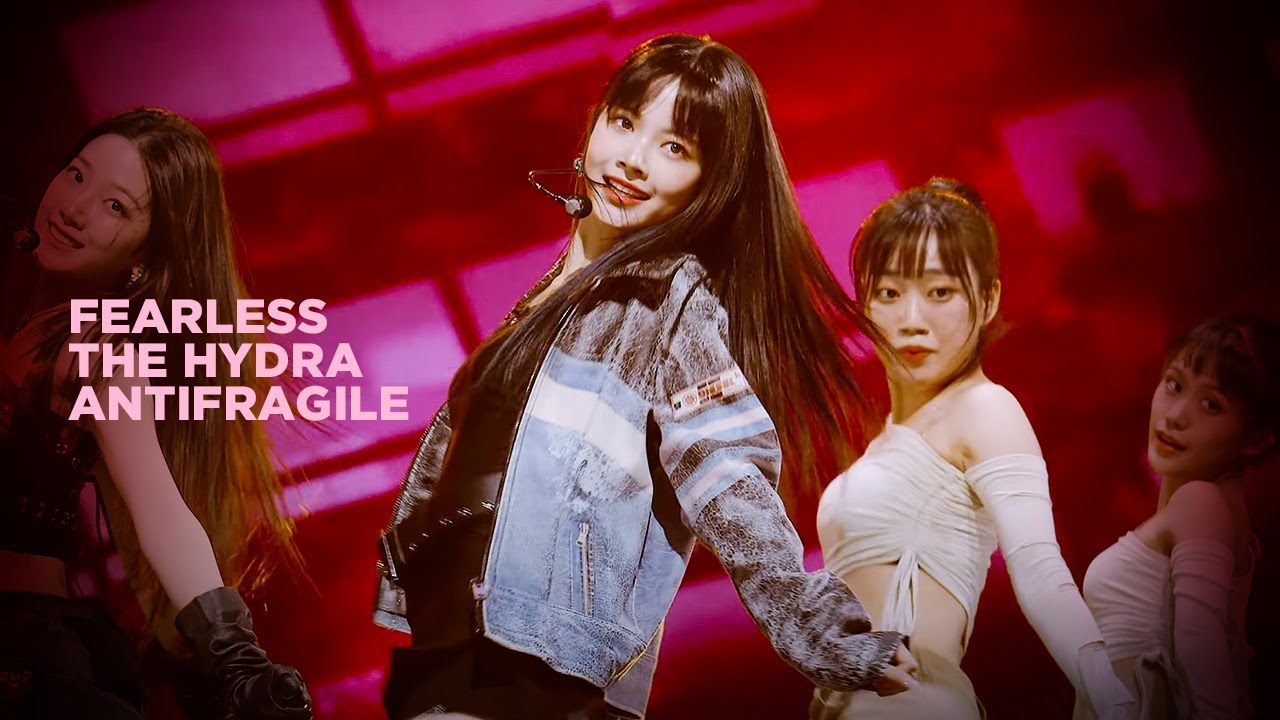 FEARLESS + THE HYDRA + ANTIFRAGILE - 르세라핌 은채 LE SSERAFIM EUNCHAE 직캠 @221126 MMA 2022 멜론뮤직어워드