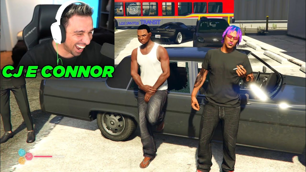 PIUZINHO COLOCOU CJ E CONNOR PRA SUBIR A FAVELA DA FRANÇA