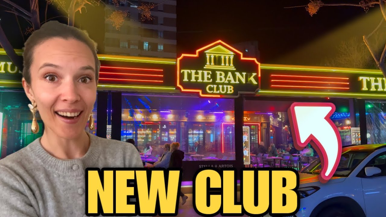 Новый клуб THE BANK 🏆 Ночная жизнь Бенидорма в феврале! 😲🔥