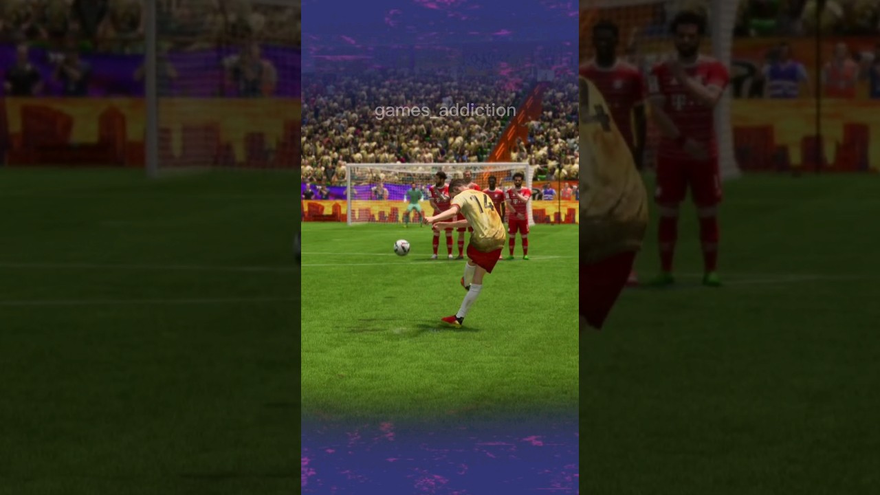 Gareth Bale Best Free Kick Knuckleball #fifa #fifa23 #shorts