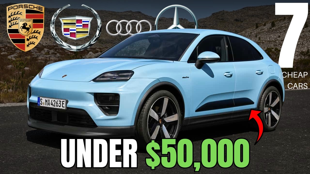 7 CHEAP Electric Cars From PREMIUM Brands