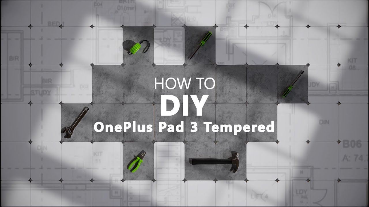 DIY - OnePlus Pad 3 - Tempered Installation