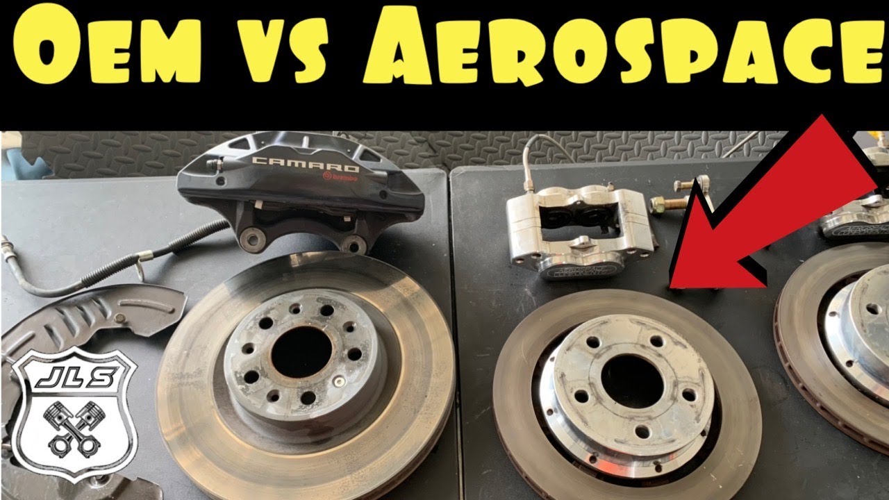 Aerospace Front Brake Install on MY 2019 Camaro SS!! | Vlog #369
