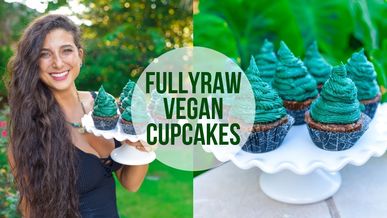 FullyRaw Vegan Cupcakes! Holiday Season Recipe!