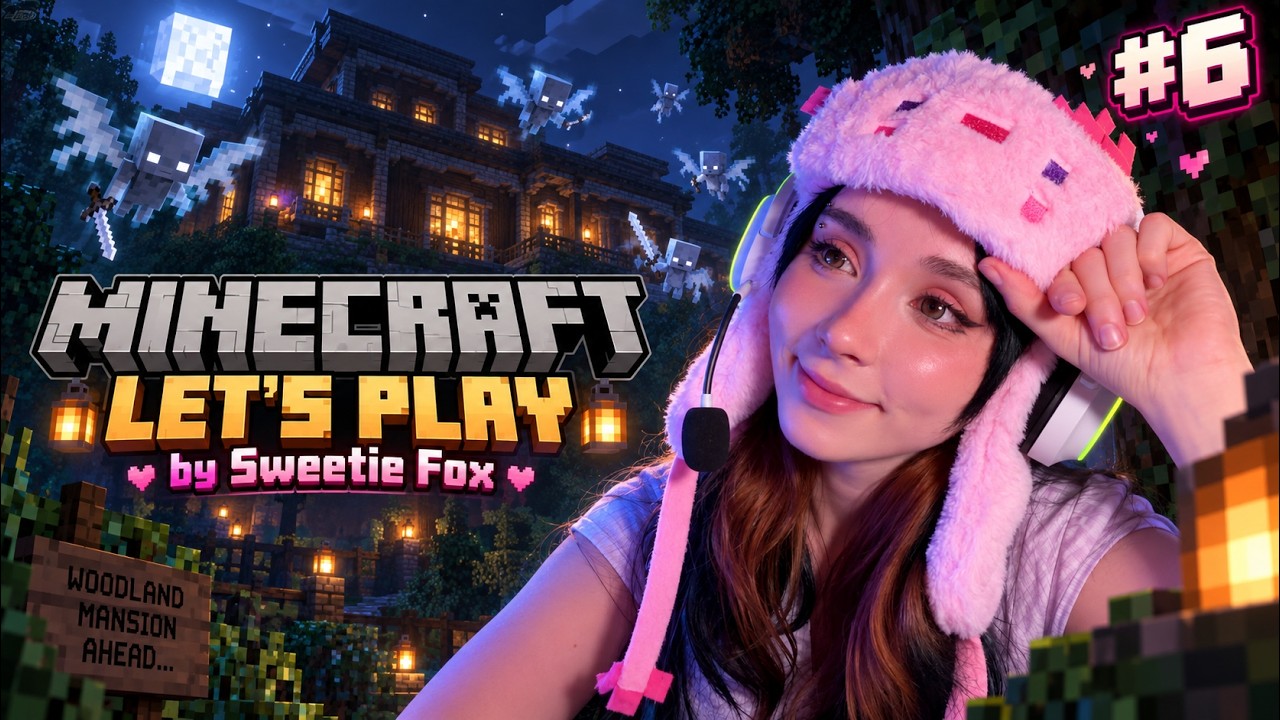 Sweetie Fox Plays Minecraft | Let's Play Part 6