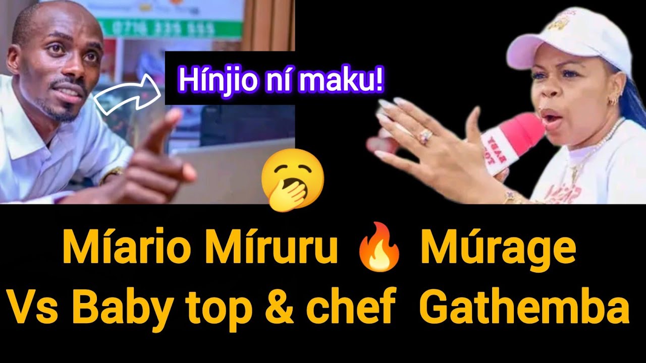 😲Míario Míruru!🔥Múrage Vs Baby top & Chef Gathemba