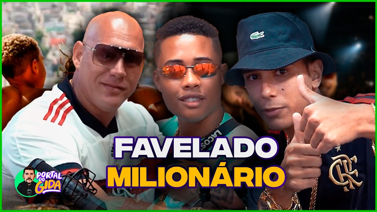 DE SEGURANÇA E MILITAR AO SUCESSO NA MÚSICA! | FAVELADO MILIONÁRIO NO PORTAL DO GIDA #013