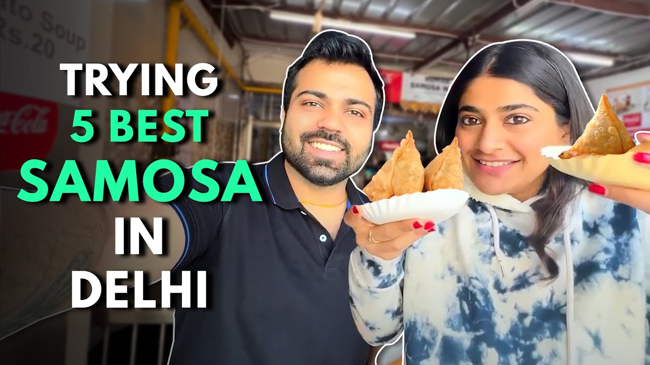 Trying 5 BEST SAMOSA In Delhi | The Urban Guide