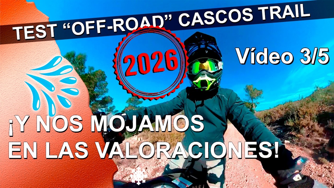 NOS MOJAMOS, &iquest;Cu&aacute;l ser&aacute; el mejor casco Trail para hacer Off-Road? la respuesta en el v&iacute;deo.