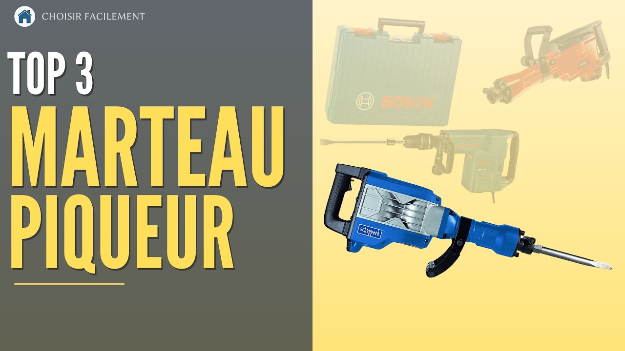 🟢 TOP 3 : Meilleur Marteau Piqueur Électrique 2023