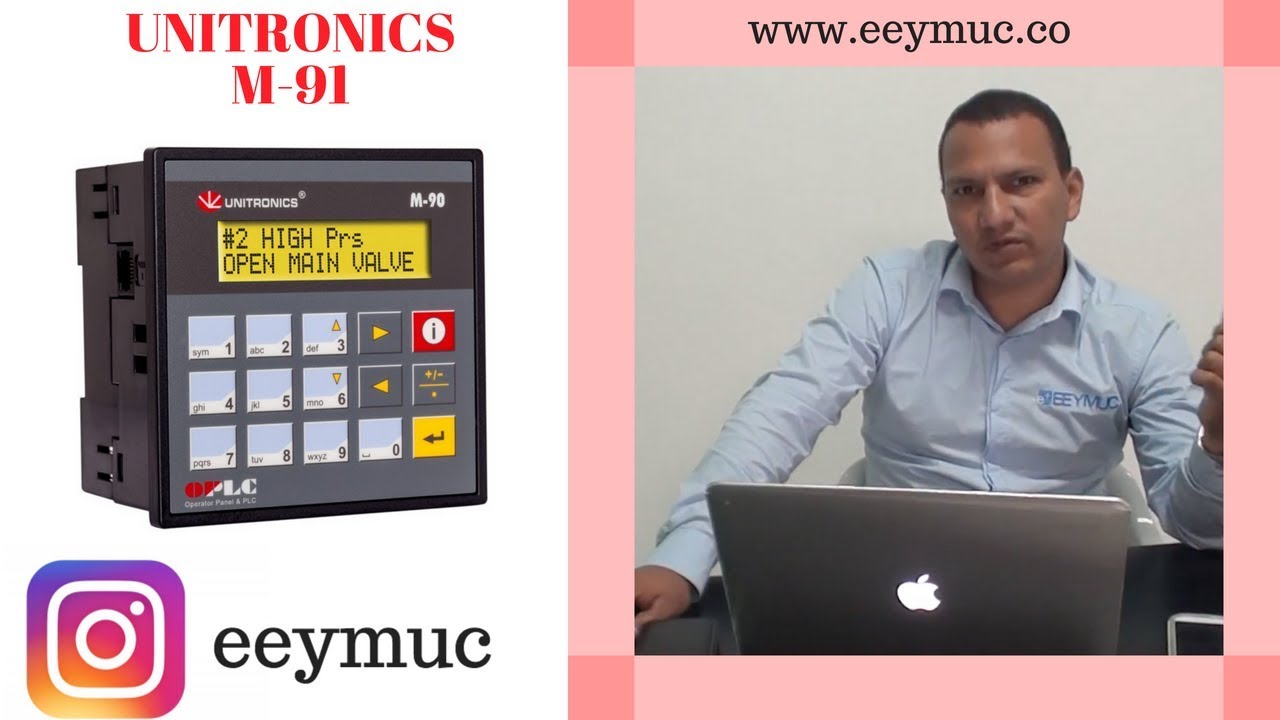 🏭 UNITRONICS M-91| Automatización Industrial